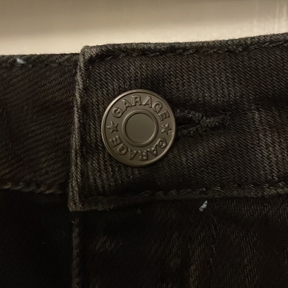 Garage black denim skirt - Picture 2 of 12